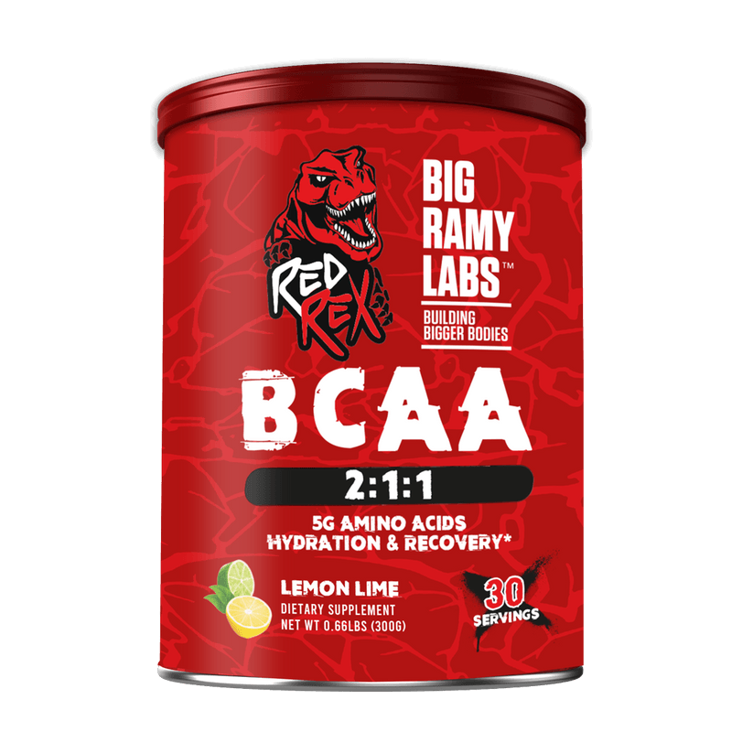 Red Rex BCAA with 30 Serving for Muscle Building and Muscle Recovery: