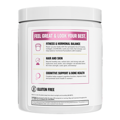 Nutrex Creatine for Women – 5g Micronized Creatine + Collagen, BCAAs & Biotin