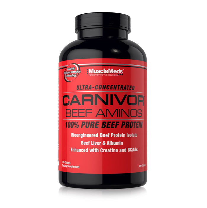 Carnivor Beef Aminos 300 Tabs by MuslceMeds