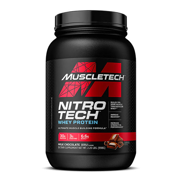 Nitrotech Whey Protein 2lbs by MuscleTech