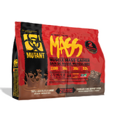 Mutant Mass Muscle Mass Gainer packaging with red and black design