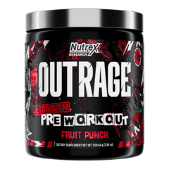 Outrage High Stim Pre-Workout 30 Servings