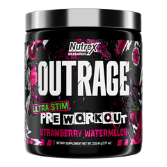 Outrage High Stim Pre-Workout 30 Servings
