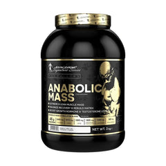 Anabolic Mass 3kg by Kevin Levrone, protein and carbohydrate gainer for muscle growth and recovery.