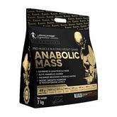 Kevin Levrone Anabolic Mass 7kg weight gainer bag for muscle building and weight gain with detailed nutritional info.