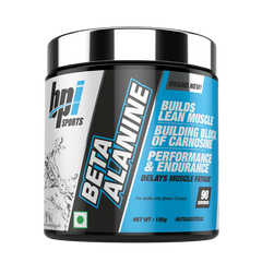 BPI Sports Beta Alanine supplement container on a white background