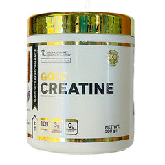 Gold Creatine Monohydrate 100 servings with 300gram, 3 gram per scoop creatine monohydrate for muscle building and recovery