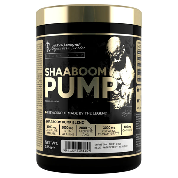 Shaaboom pump pre-workout 44 servings by kevin levrone best to boost energy and focus