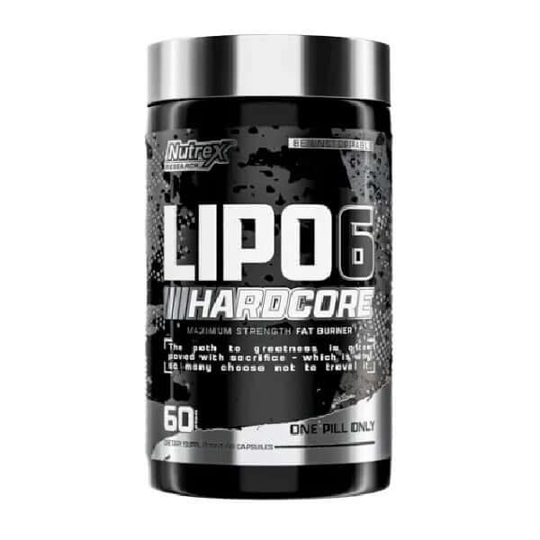 Lipo6 Hardcore 60 caps by Nutrex Research for rapid weight loss