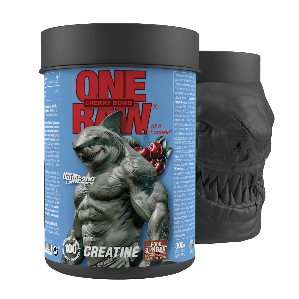 ONE RAW Creatine supplement for strength, power, and muscle performance