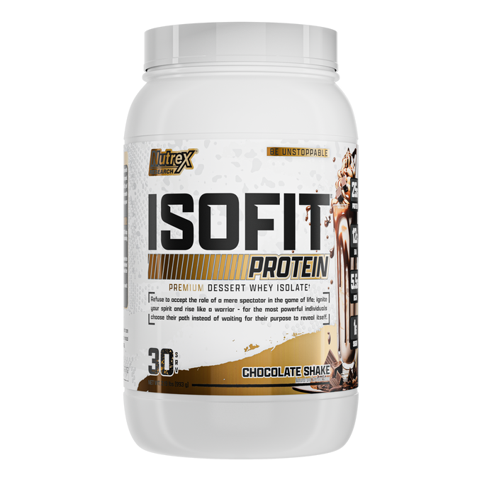 Isofit Whey Protein Isolate Powder by Nutrex Research