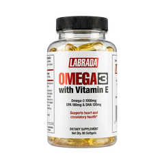 Labrada, Omega 3 With Vitamin E, 90 Softgel, 90 Servings