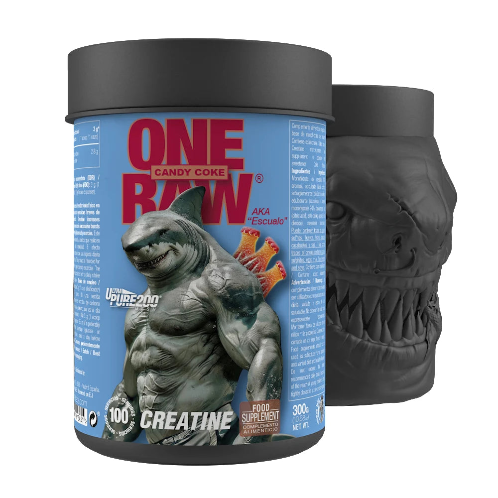 ONE RAW Creatine supplement for strength, power, and muscle performance