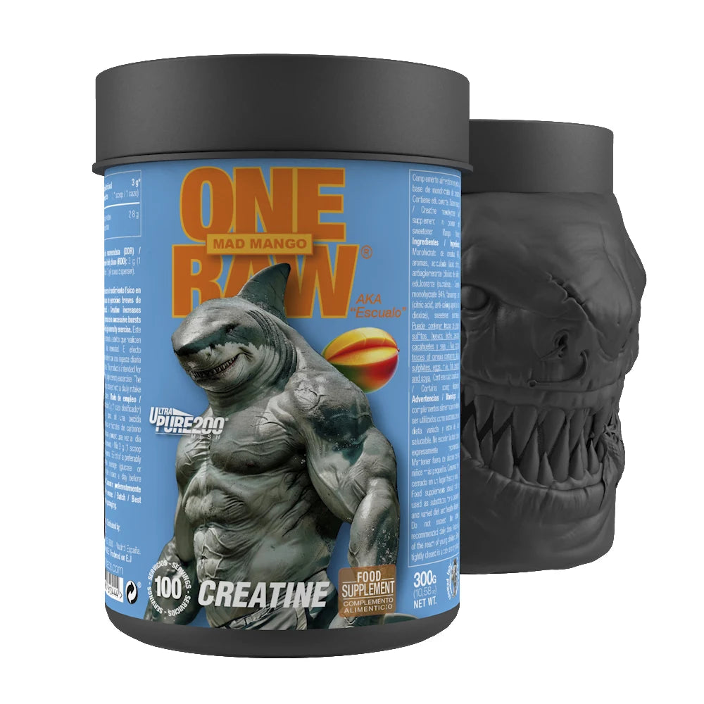 ONE RAW Creatine supplement for strength, power, and muscle performance