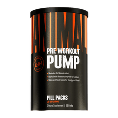 Animal Pump Pre-Workout Pill Packs