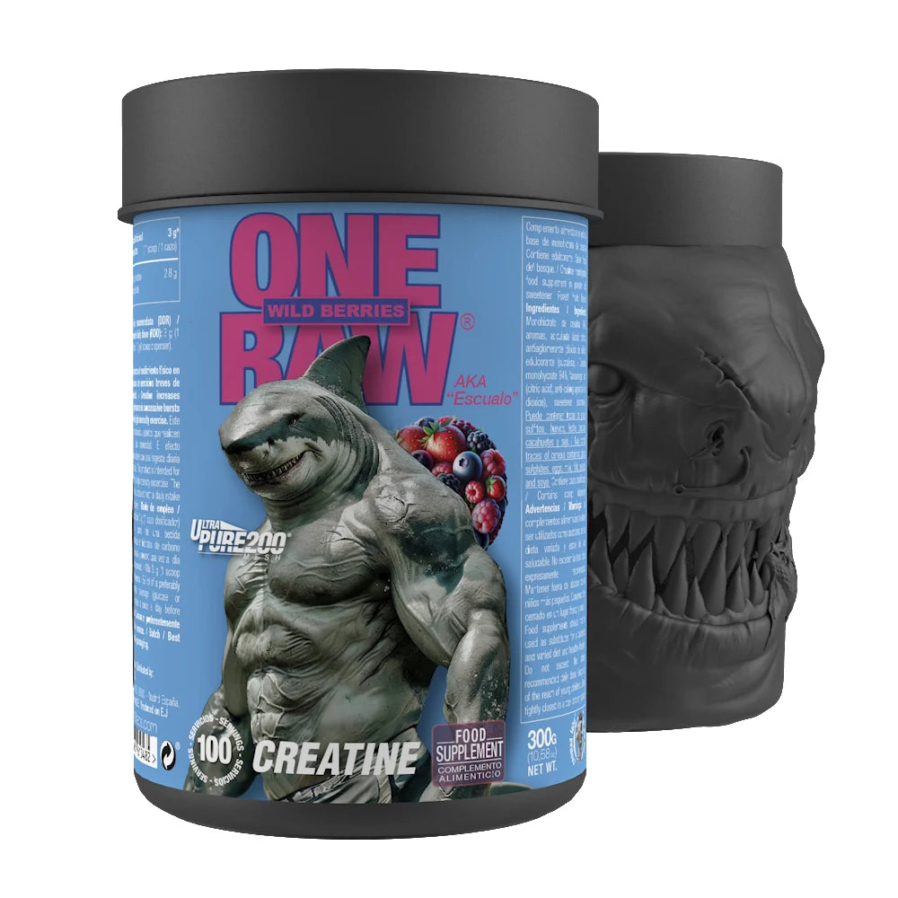 ONE RAW Creatine supplement for strength, power, and muscle performance