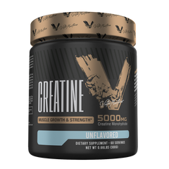 Creatine Monohydrate 5000MG unflavored supplement by Victor Martinez for muscle growth and strength, 60 servings.