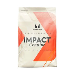 MyProtein Impact Creatine package on a white background
