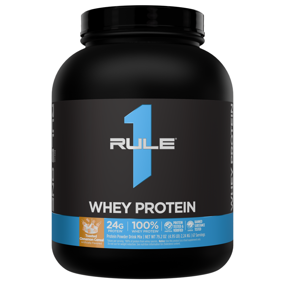 Rule1 Whey Blend Protein Powder | 100% Whey Protein