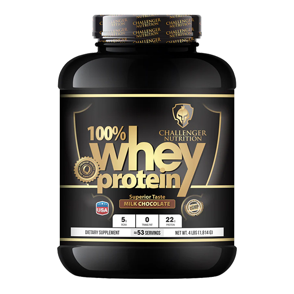 Challenger Nutrition 100% Whey Protein 4lbs at Silver Fox Supplement