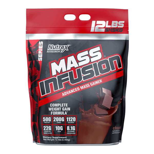 Nutrex Research Mass Infusion 12lbs at Silver Fox Supplement