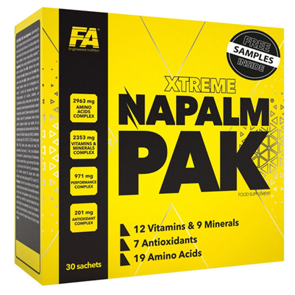 FA Napalm Pak Multivitamin at silver fox supplement