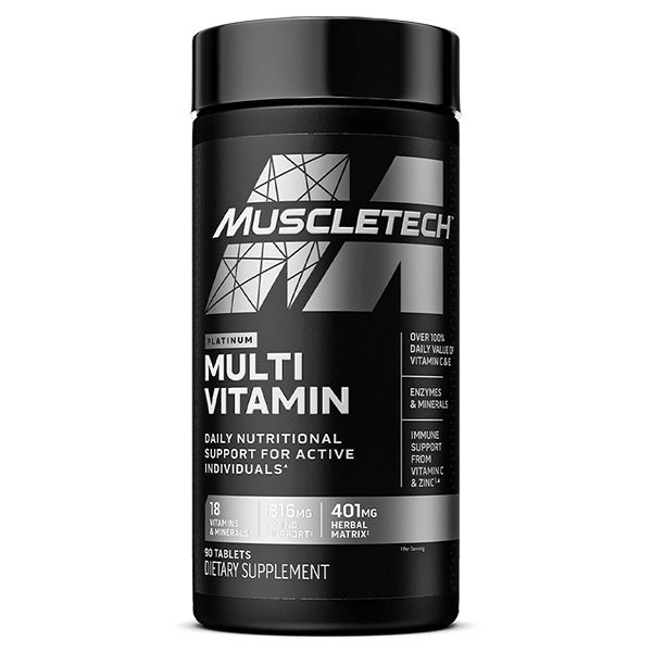 Muscletech multivitamins at silver fox supplement